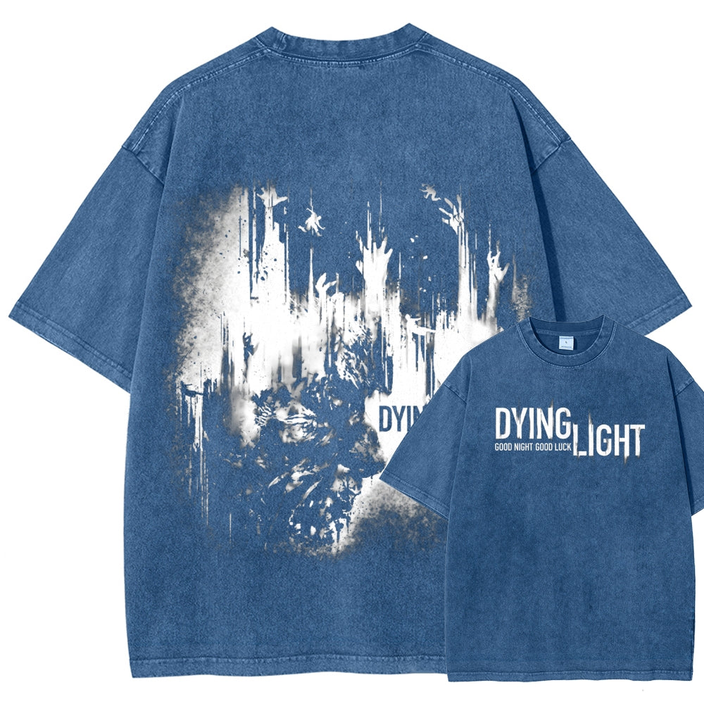 Dying Light Unisex Fit Washed T-Shirt 2604012175
