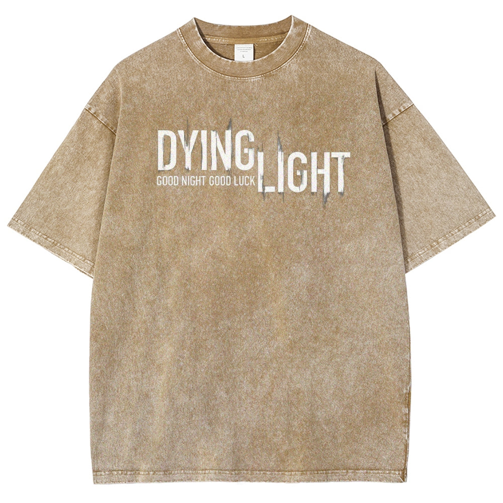 Dying Light Unisex Fit Washed T-Shirt 2604012175