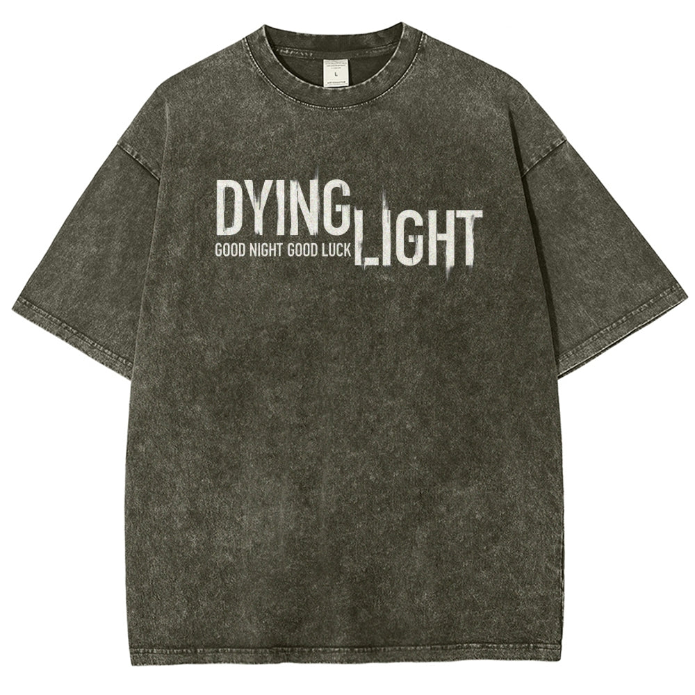 Dying Light Unisex Fit Washed T-Shirt 2604012175