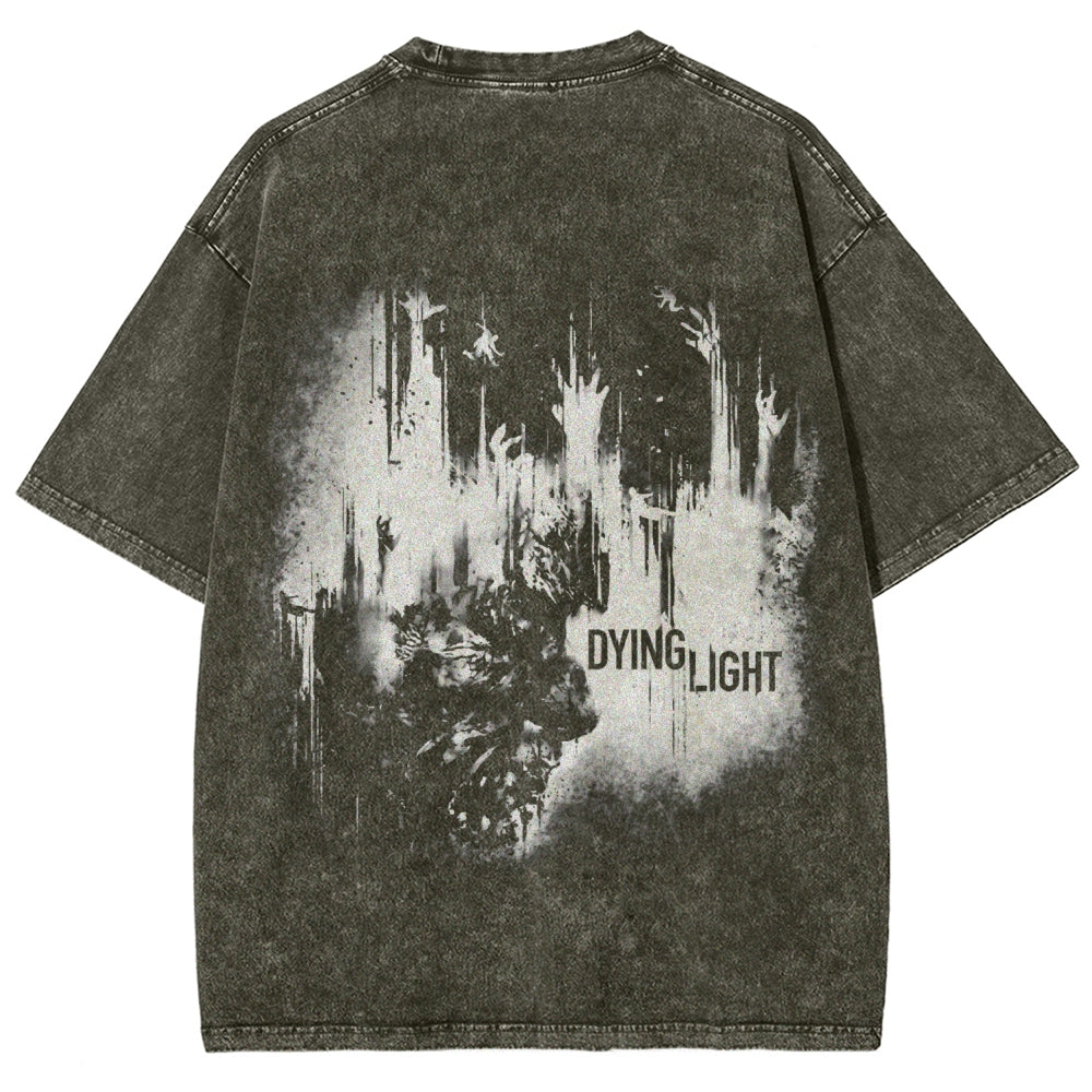 Dying Light Unisex Fit Washed T-Shirt 2604012175