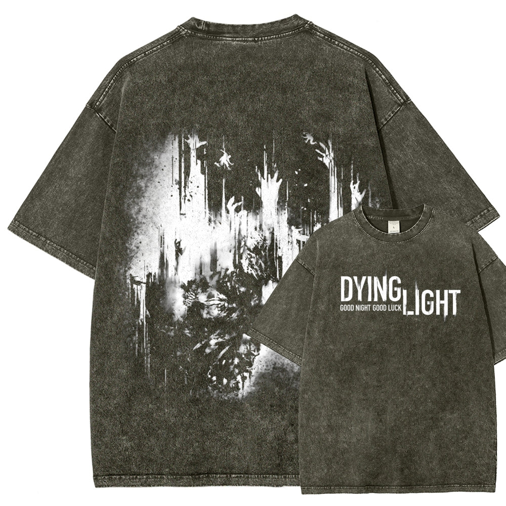 Dying Light Unisex Fit Washed T-Shirt 2604012175