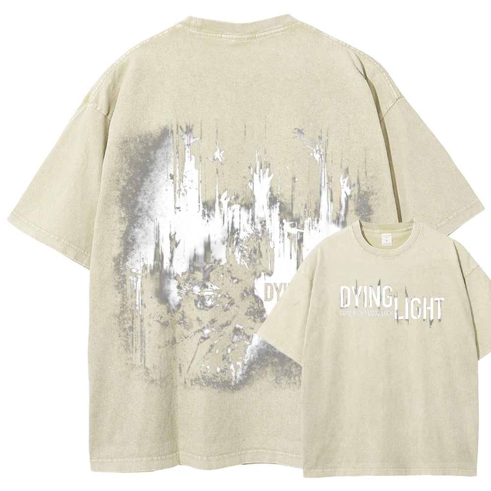 Dying Light Unisex Fit Washed T-Shirt 2604012175