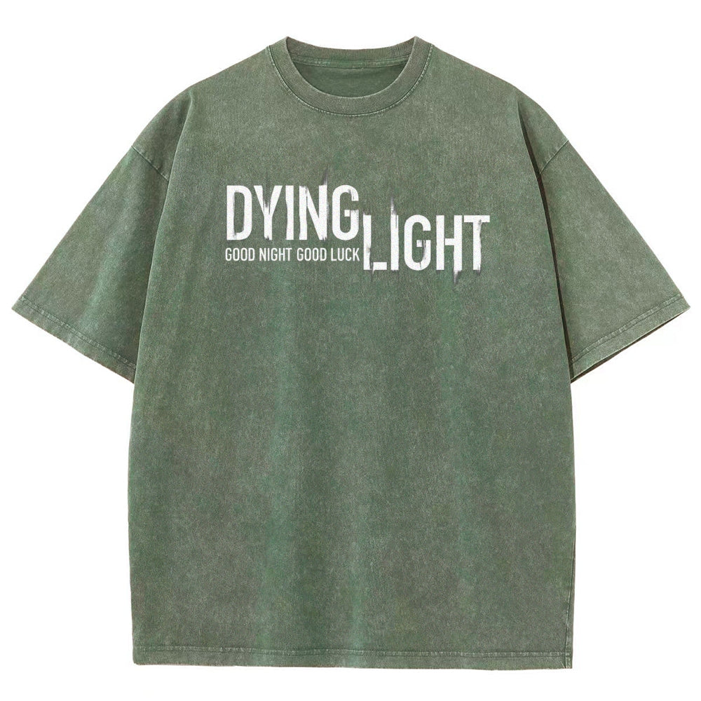 Dying Light Unisex Fit Washed T-Shirt 2604012175