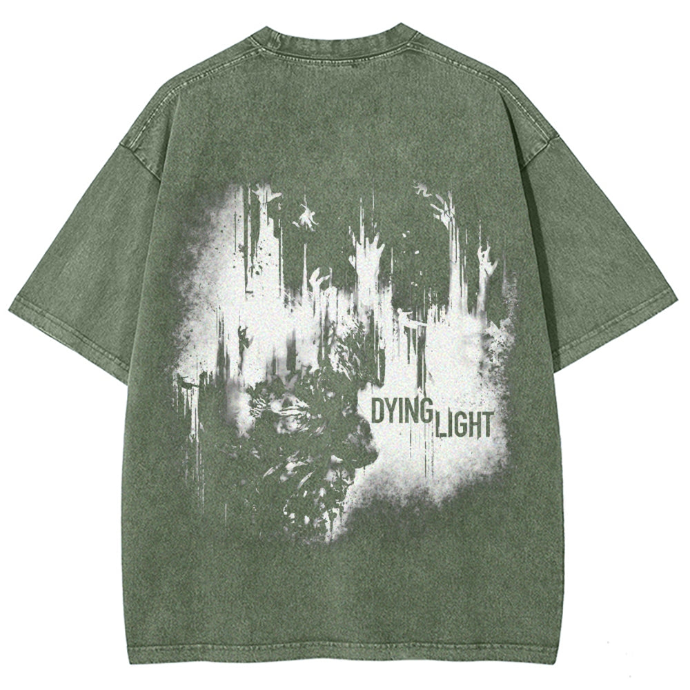 Dying Light Unisex Fit Washed T-Shirt 2604012175