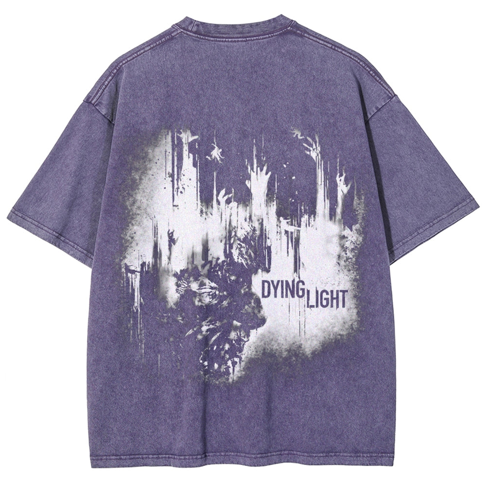 Dying Light Unisex Fit Washed T-Shirt 2604012175