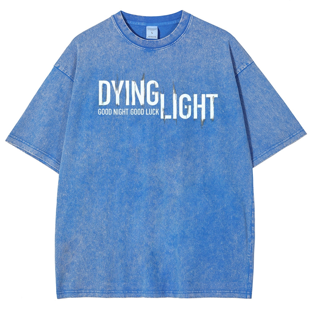 Dying Light Unisex Fit Washed T-Shirt 2604012175