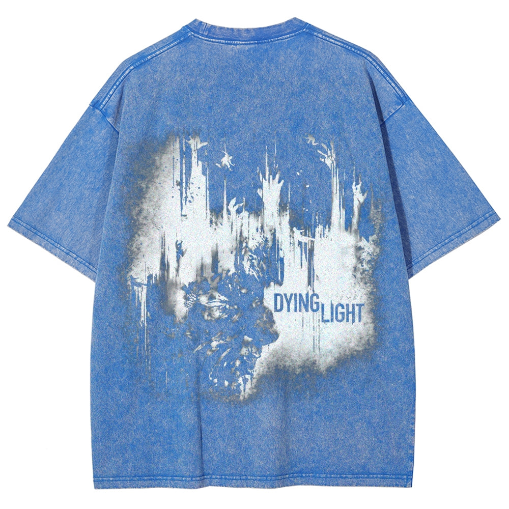 Dying Light Unisex Fit Washed T-Shirt 2604012175