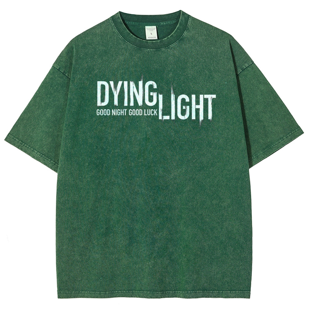 Dying Light Unisex Fit Washed T-Shirt 2604012175