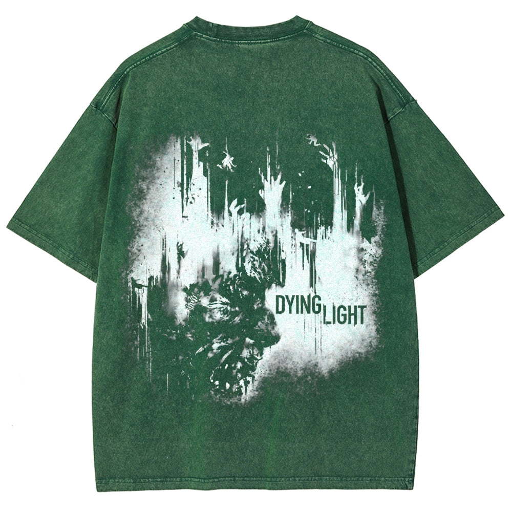 Dying Light Unisex Fit Washed T-Shirt 2604012175