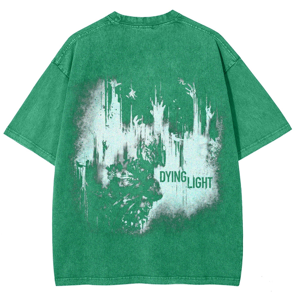 Dying Light Unisex Fit Washed T-Shirt 2604012175