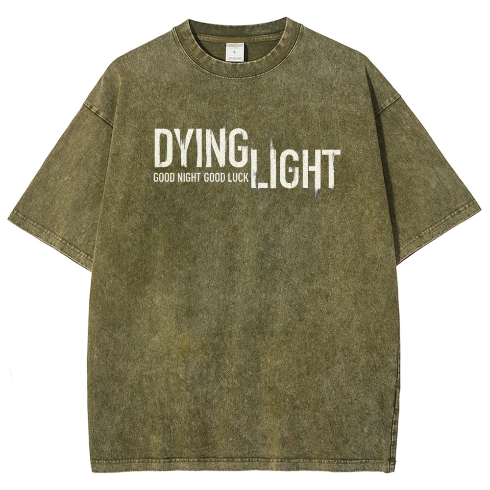 Dying Light Unisex Fit Washed T-Shirt 2604012175