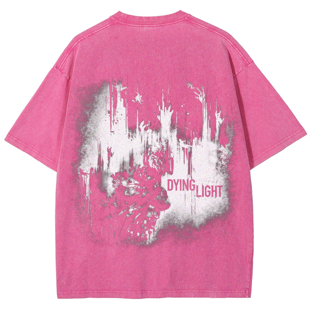 Dying Light Unisex Fit Washed T-Shirt 2604012175