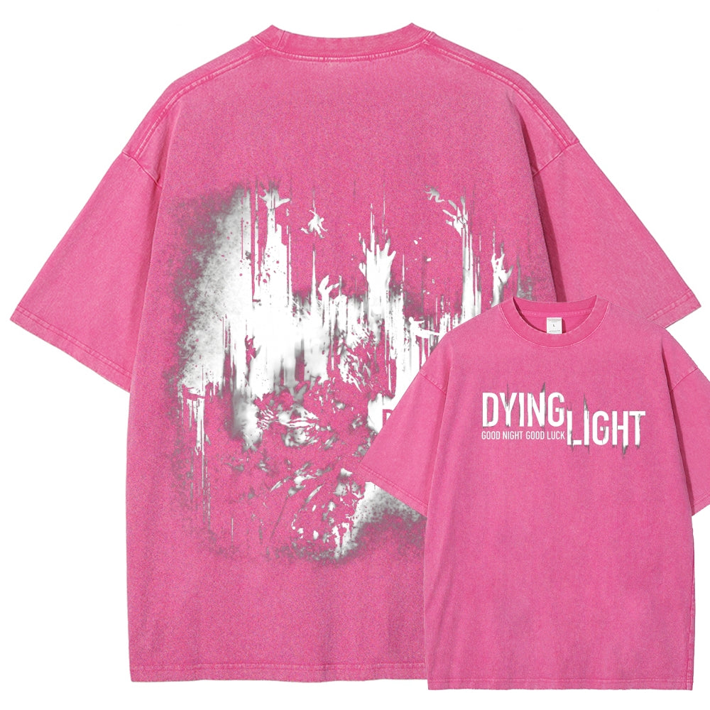 Dying Light Unisex Fit Washed T-Shirt 2604012175