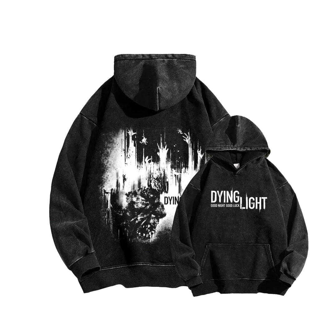 Dying Light Unisex Washed Hoodie 2604012177