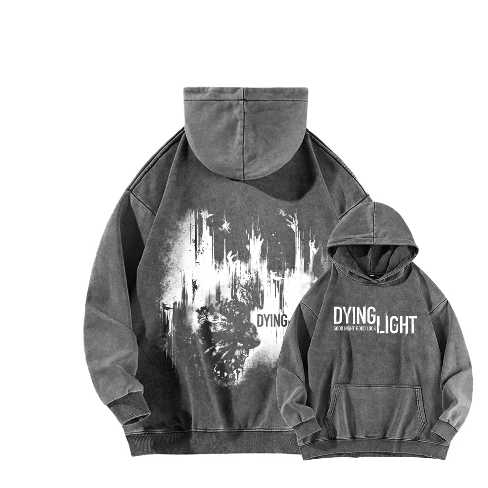 Dying Light Unisex Washed Hoodie 2604012177