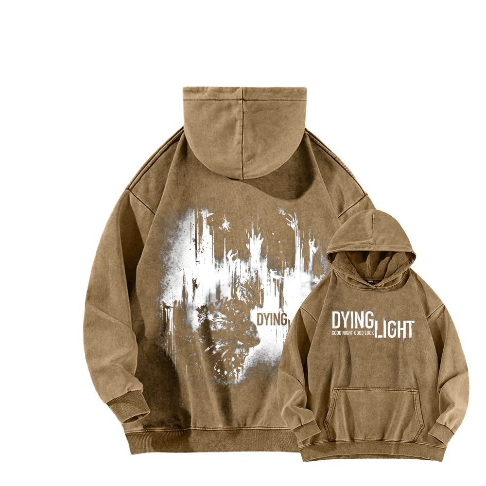 Dying Light Unisex Washed Hoodie 2604012177