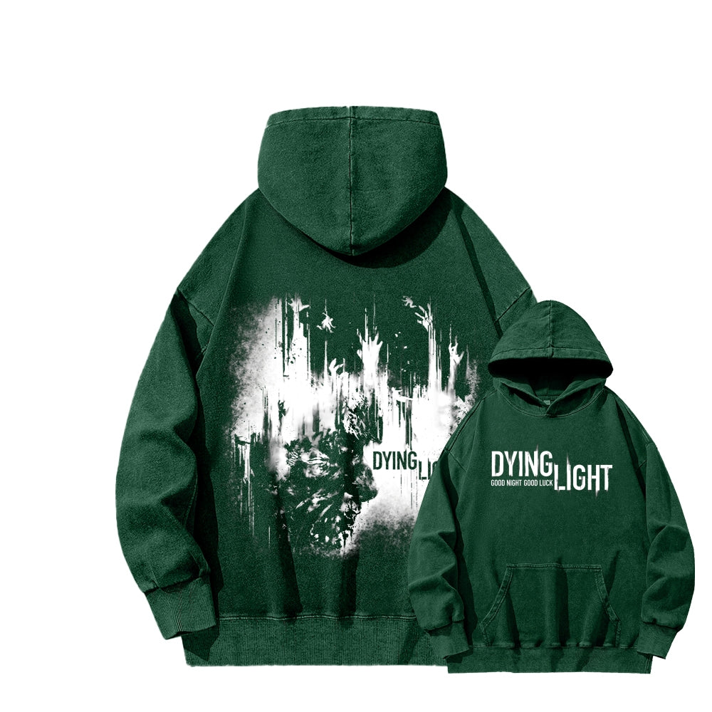 Dying Light Unisex Washed Hoodie 2604012177