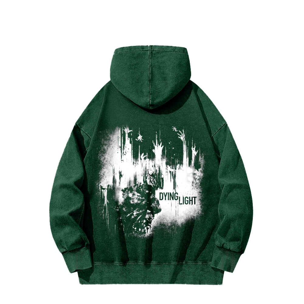 Dying Light Unisex Washed Hoodie 2604012177