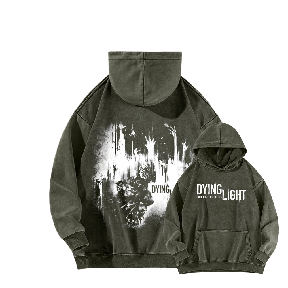 Dying Light Unisex Washed Hoodie 2604012177