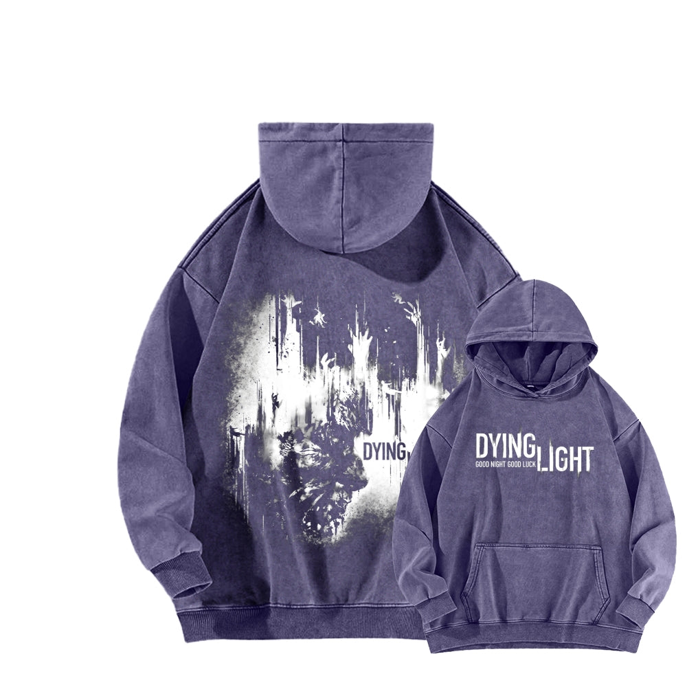 Dying Light Unisex Washed Hoodie 2604012177