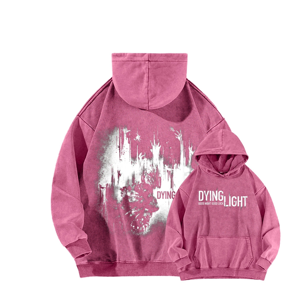 Dying Light Unisex Washed Hoodie 2604012177