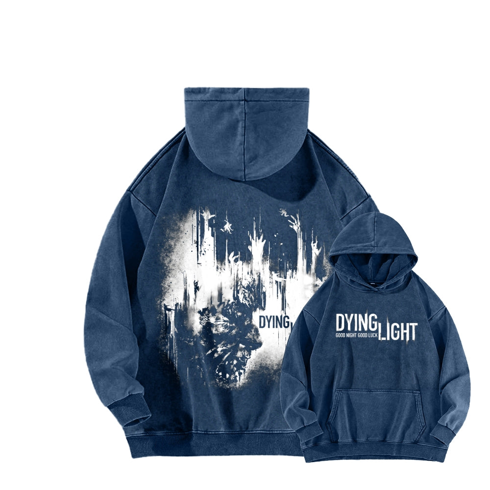 Dying Light Unisex Washed Hoodie 2604012177