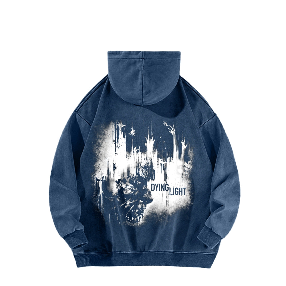 Dying Light Unisex Washed Hoodie 2604012177