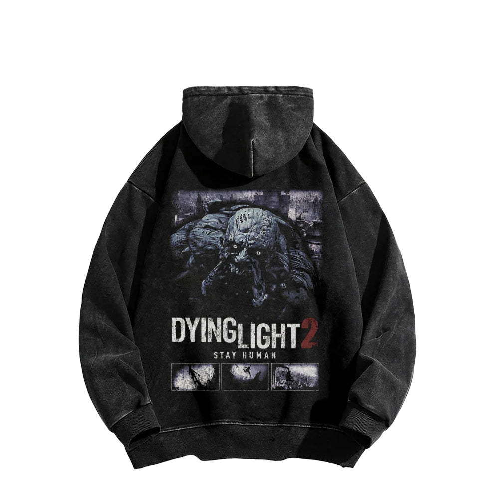 Dying Light Unisex Washed Hoodie 2604012530