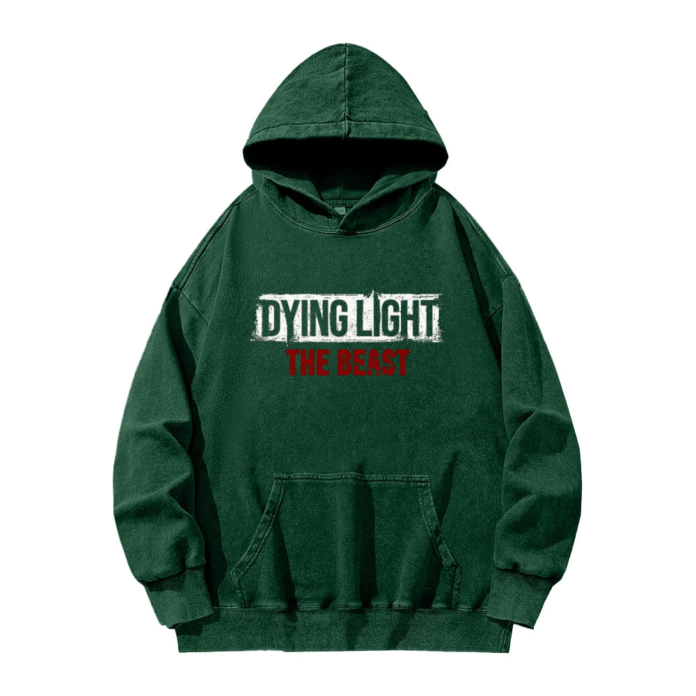 Dying Light Unisex Washed Hoodie 2604012594