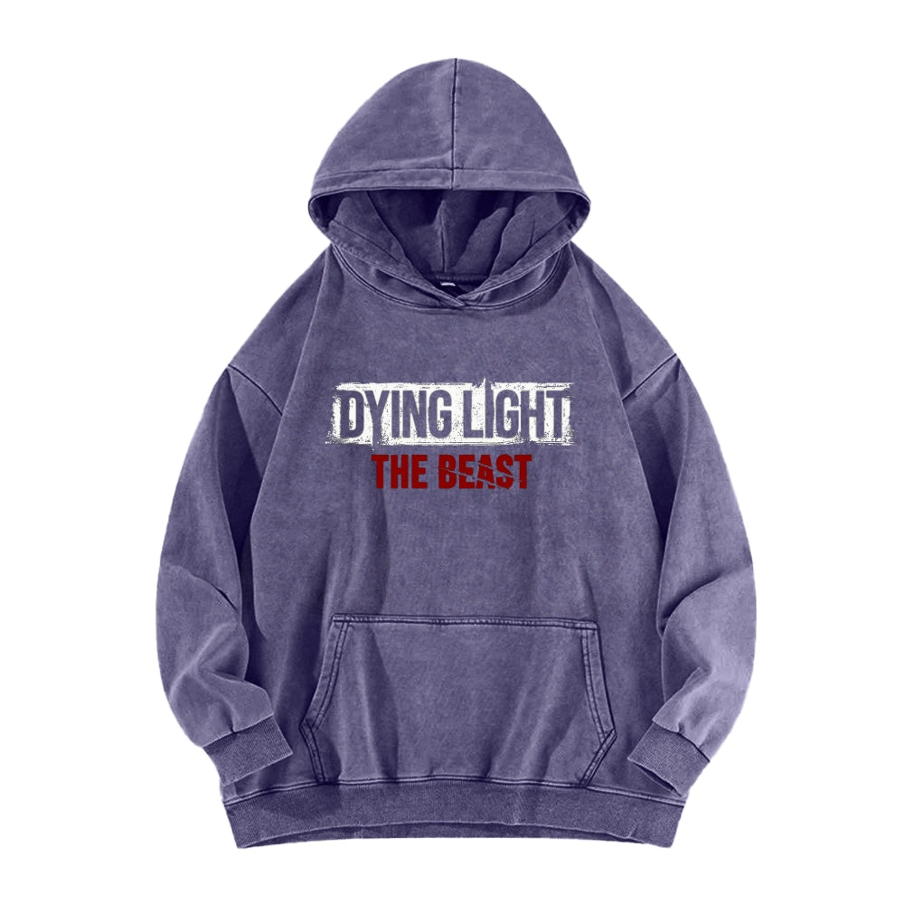 Dying Light Unisex Washed Hoodie 2604012594