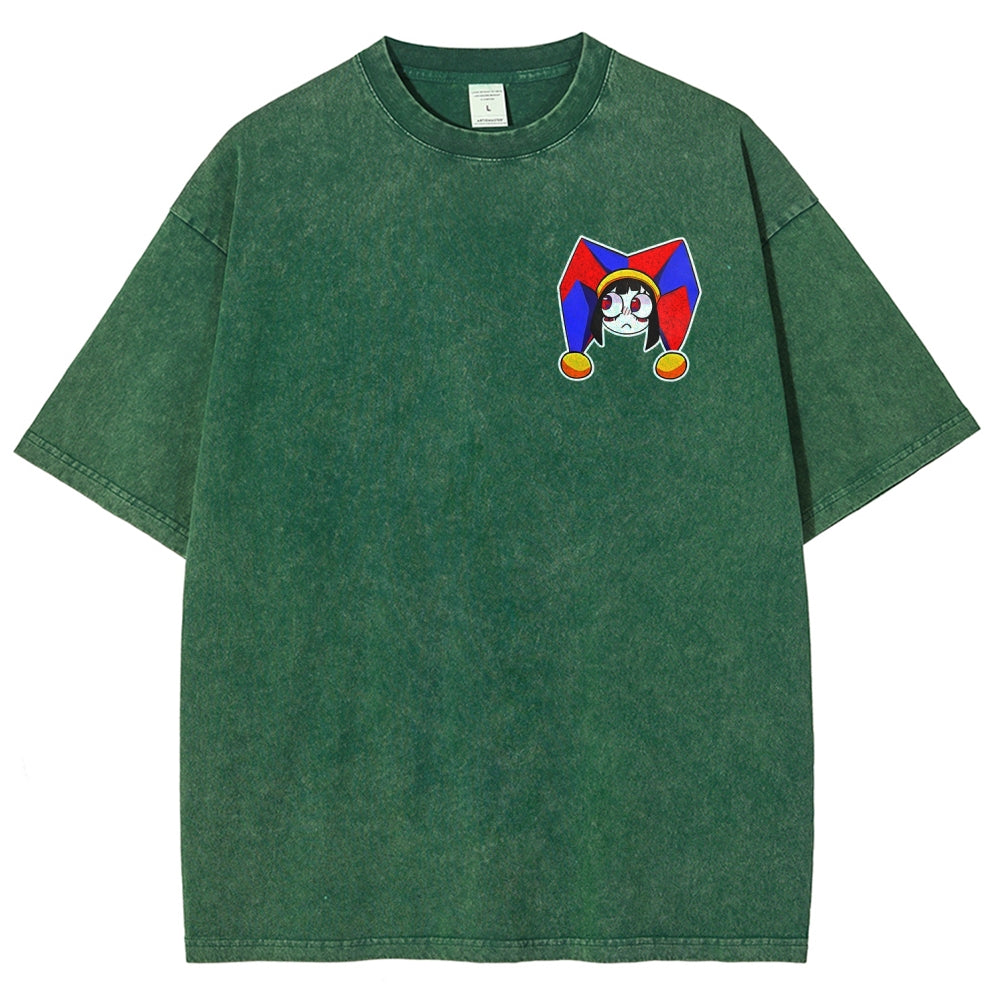The Amazing Digital Circus Unisex Fit Washed T-Shirt 2604014232