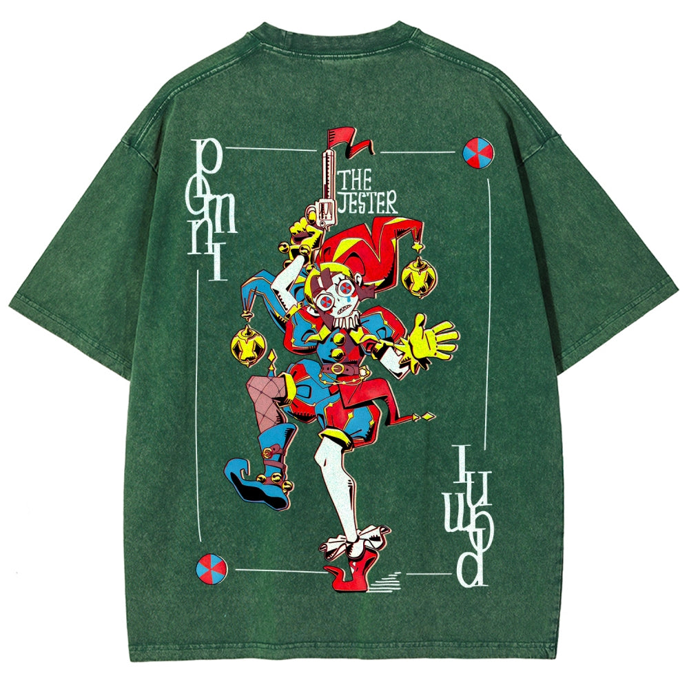 The Amazing Digital Circus Unisex Fit Washed T-Shirt 2604014232