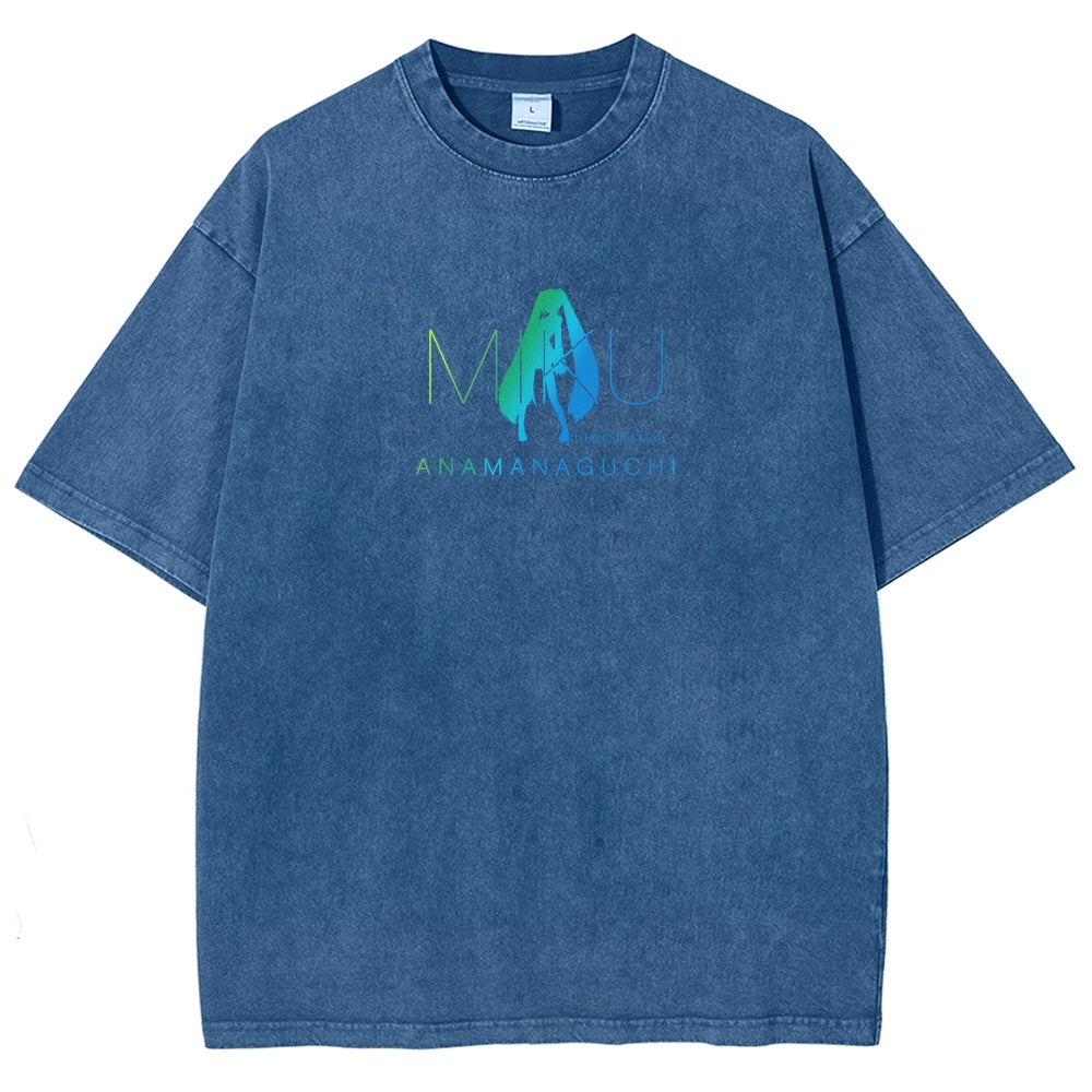 Hatsune Miku Unisex Fit Washed T-Shirt 2604014874