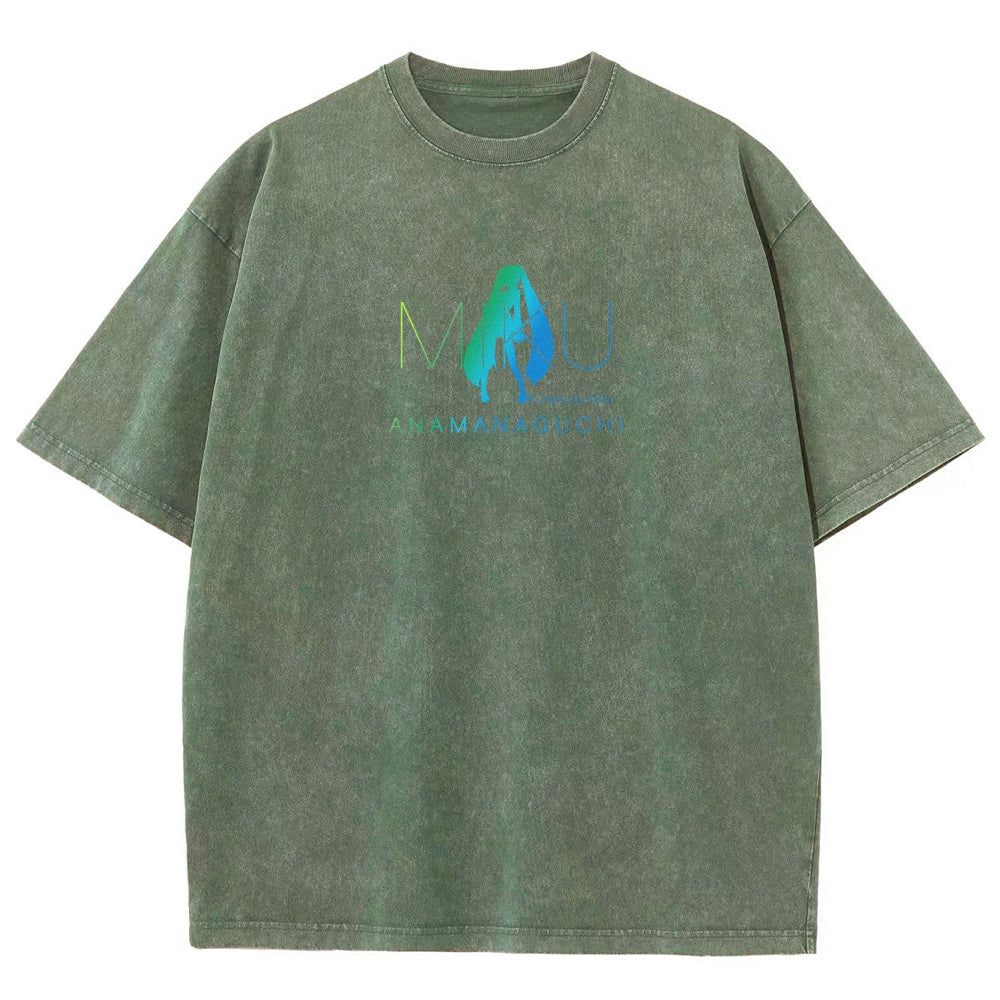 Hatsune Miku Unisex Fit Washed T-Shirt 2604014874