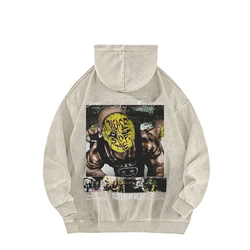Manhunt Unisex Washed Hoodie 2604019248