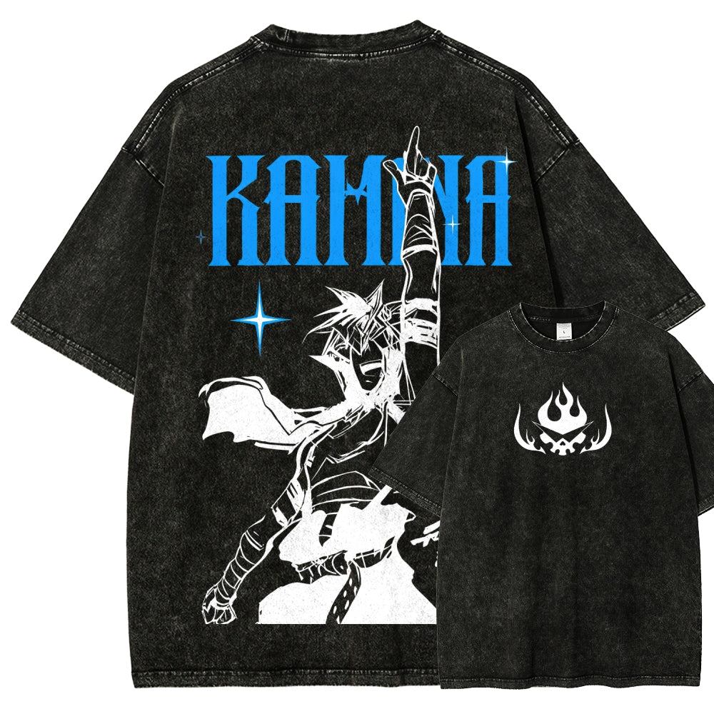 Gurren lagann Tengen Toppa  Unisex Fit Washed T-Shirt 2604020772