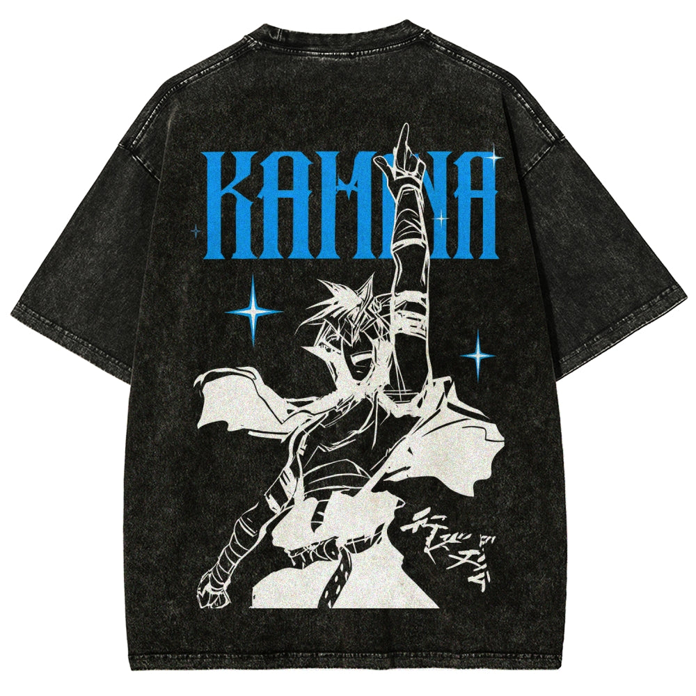 Gurren lagann Tengen Toppa  Unisex Fit Washed T-Shirt 2604020772