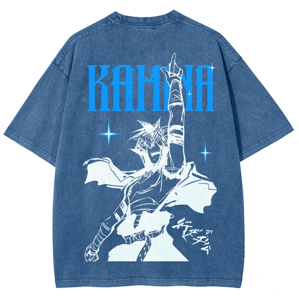 Gurren lagann Tengen Toppa  Unisex Fit Washed T-Shirt 2604020772