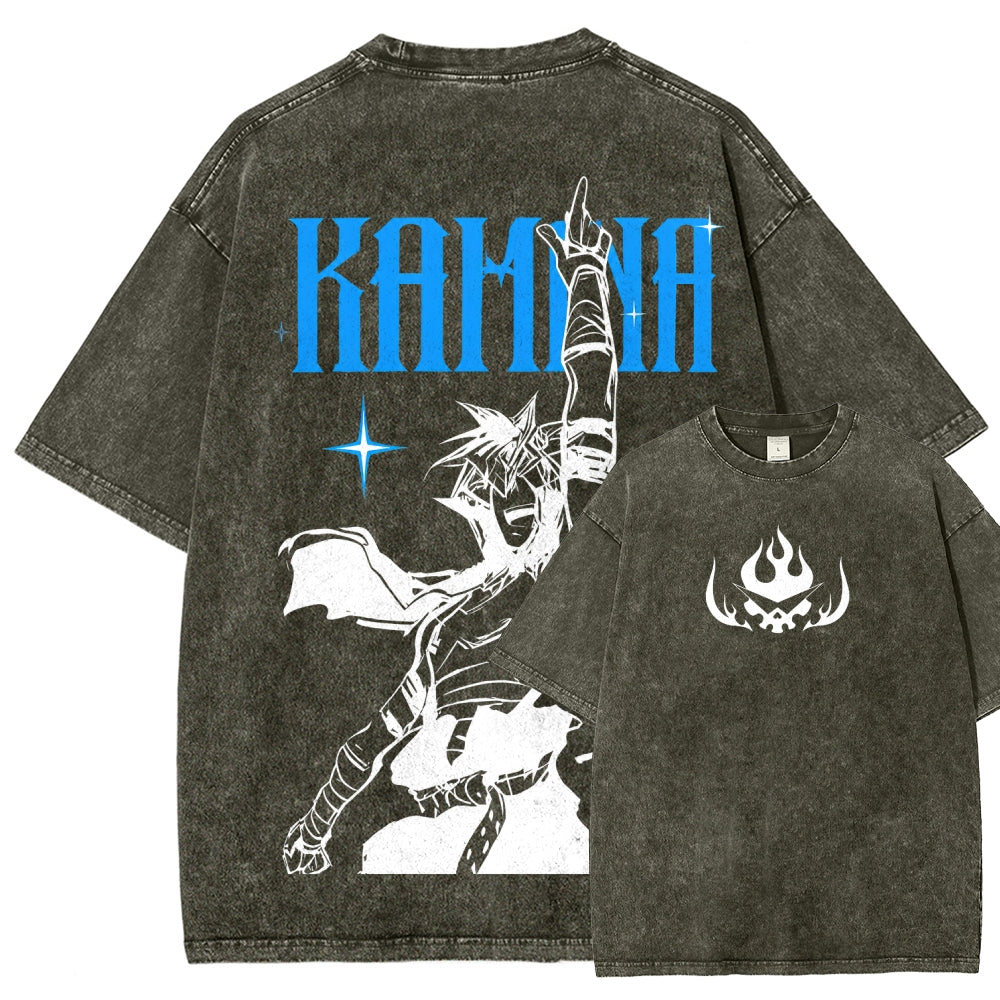 Gurren lagann Tengen Toppa  Unisex Fit Washed T-Shirt 2604020772