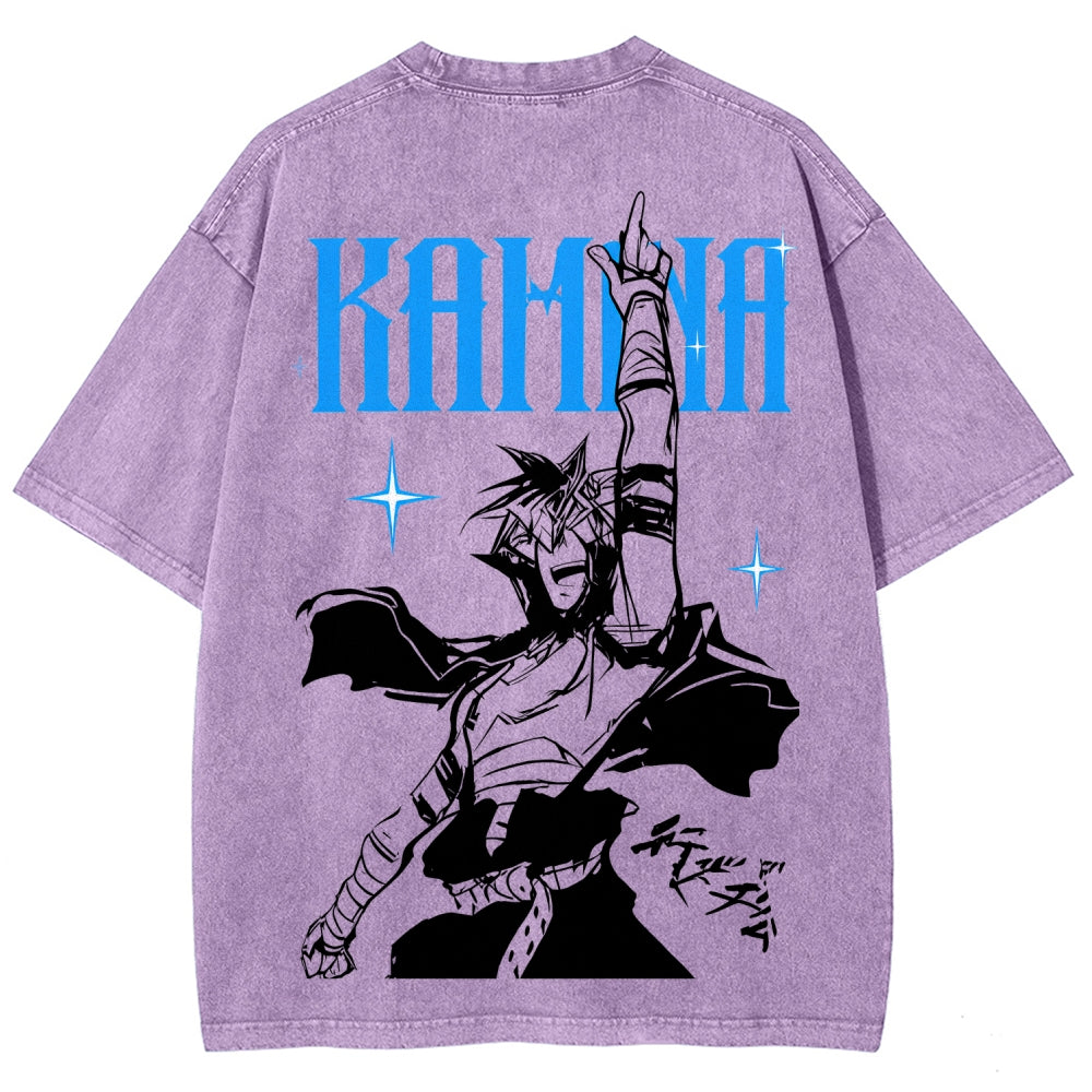 Gurren lagann Tengen Toppa  Unisex Fit Washed T-Shirt 2604020772