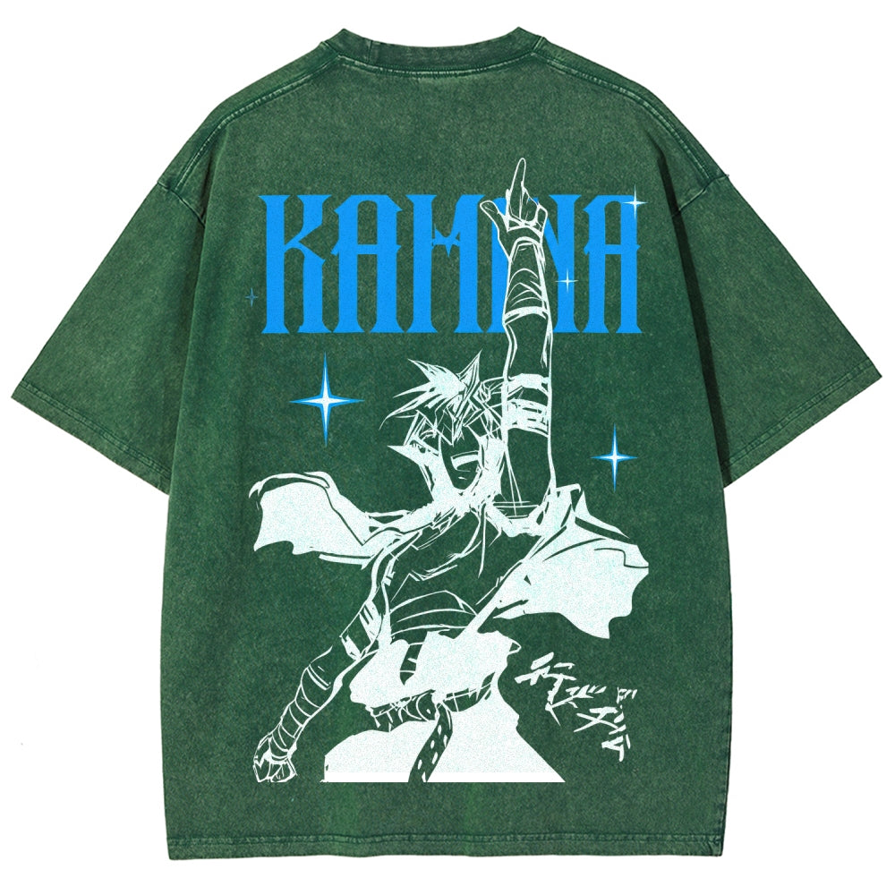Gurren lagann Tengen Toppa  Unisex Fit Washed T-Shirt 2604020772