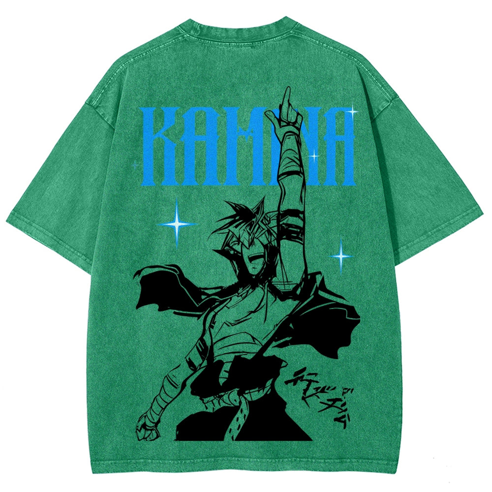 Gurren lagann Tengen Toppa  Unisex Fit Washed T-Shirt 2604020772