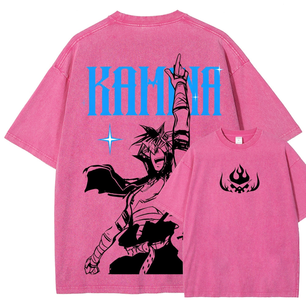 Gurren lagann Tengen Toppa  Unisex Fit Washed T-Shirt 2604020772