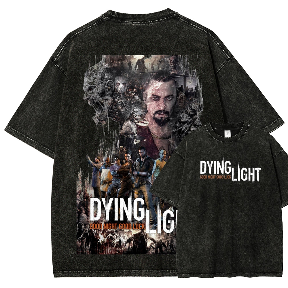 Dying Light Unisex Fit Washed T-Shirt 2605000923