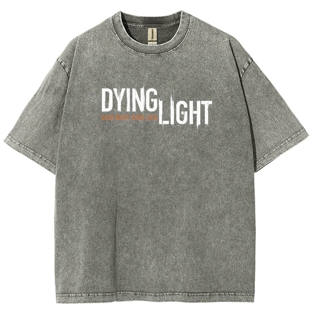 Dying Light Unisex Fit Washed T-Shirt 2605000923