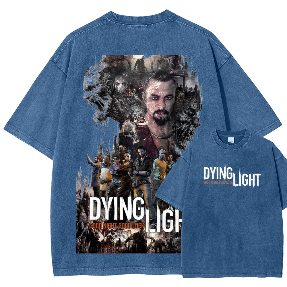 Dying Light Unisex Fit Washed T-Shirt 2605000923