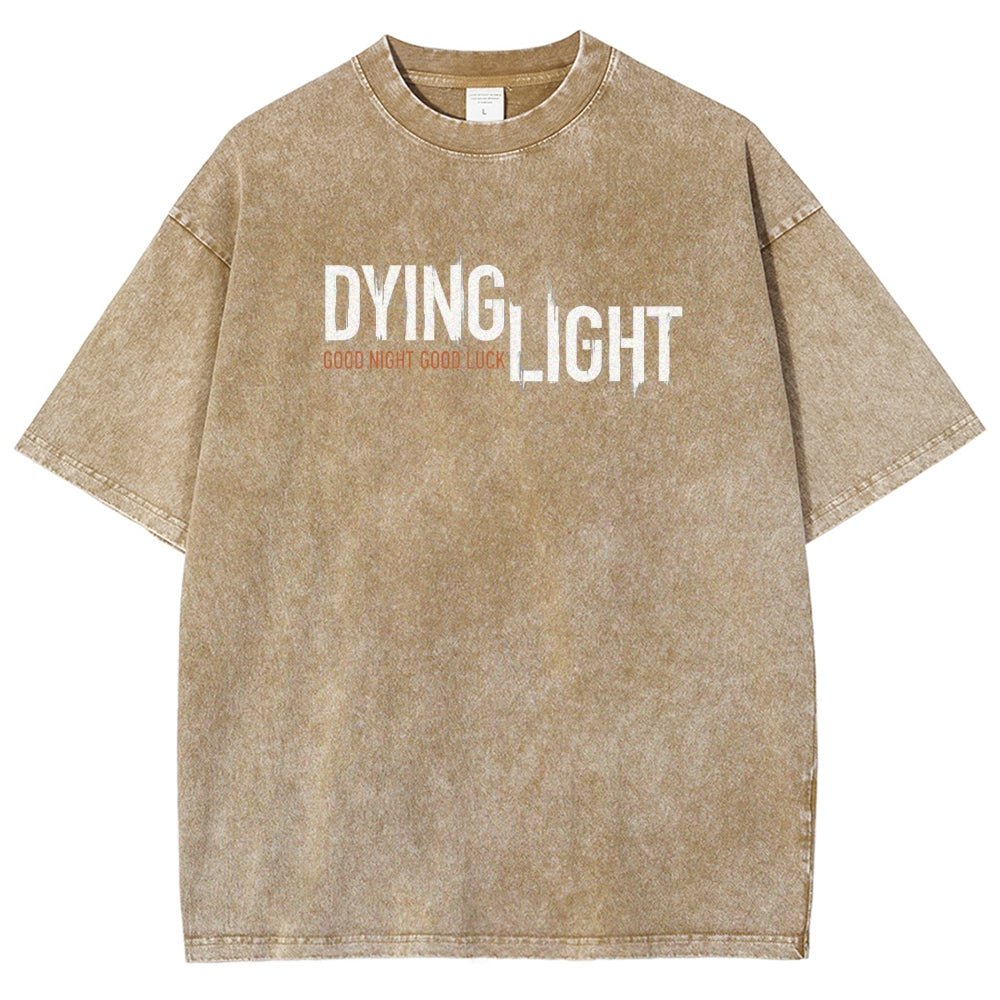 Dying Light Unisex Fit Washed T-Shirt 2605000923