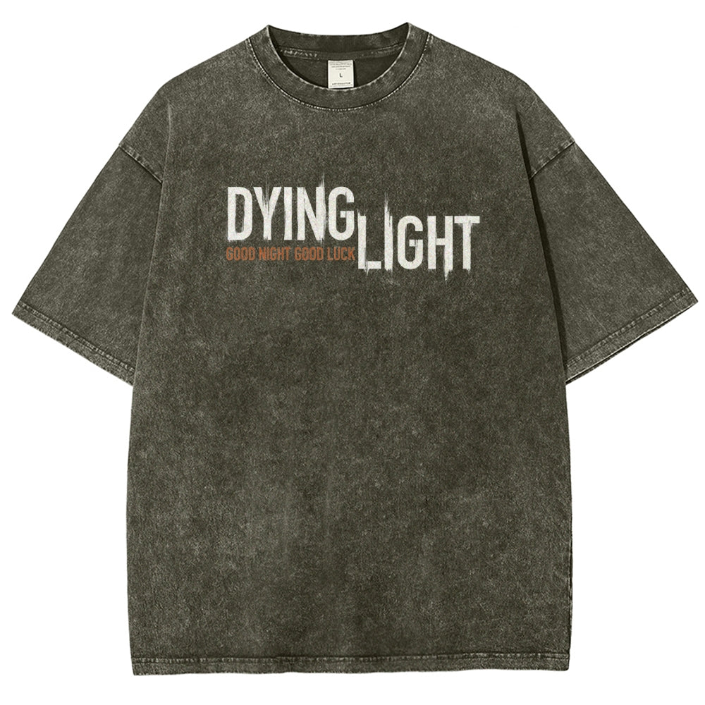 Dying Light Unisex Fit Washed T-Shirt 2605000923