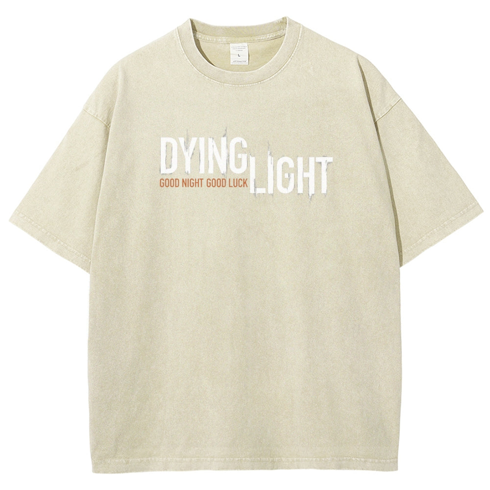 Dying Light Unisex Fit Washed T-Shirt 2605000923
