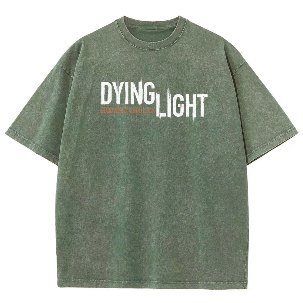 Dying Light Unisex Fit Washed T-Shirt 2605000923